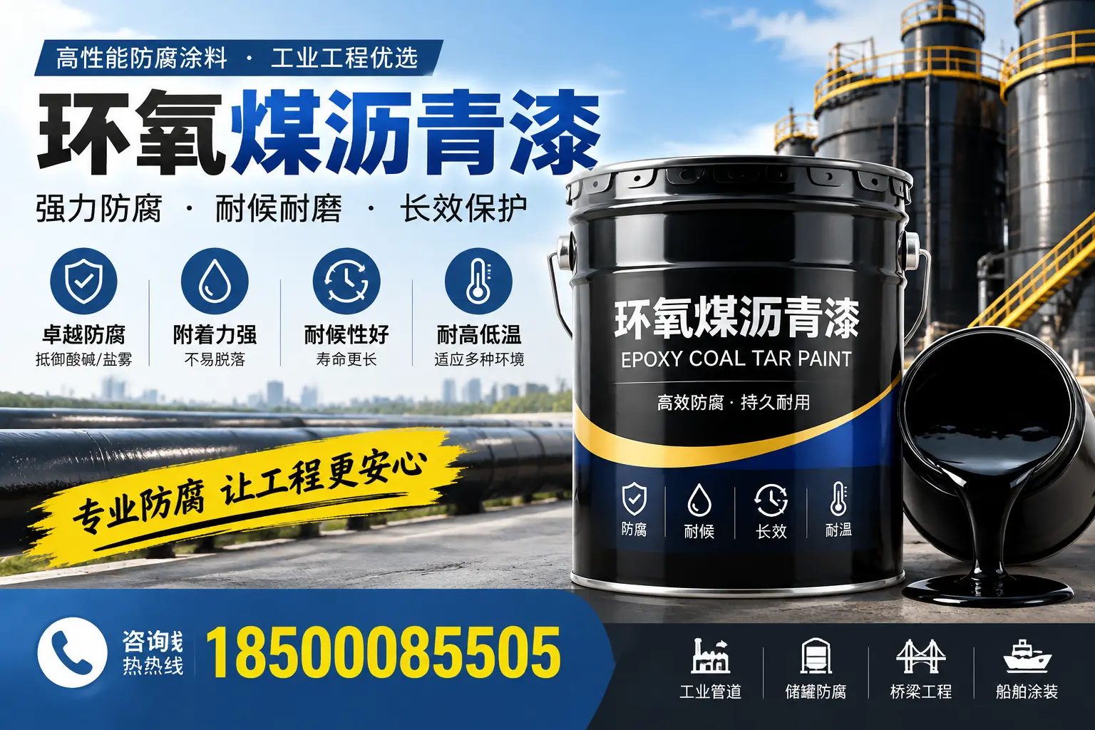 环氧煤沥青漆的施工方法与注意事项，确保在三亚顺利完成